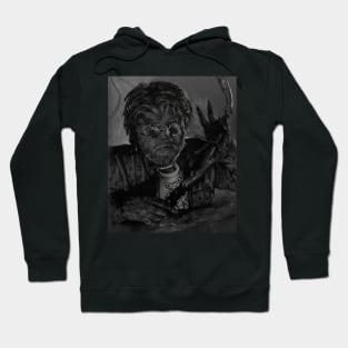 The Groovy Wolf, Man Hoodie